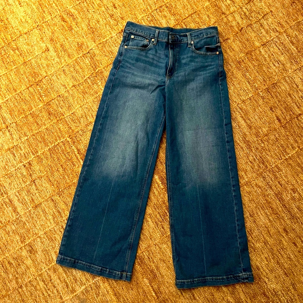 Old Navy wide leg jeans size 10
